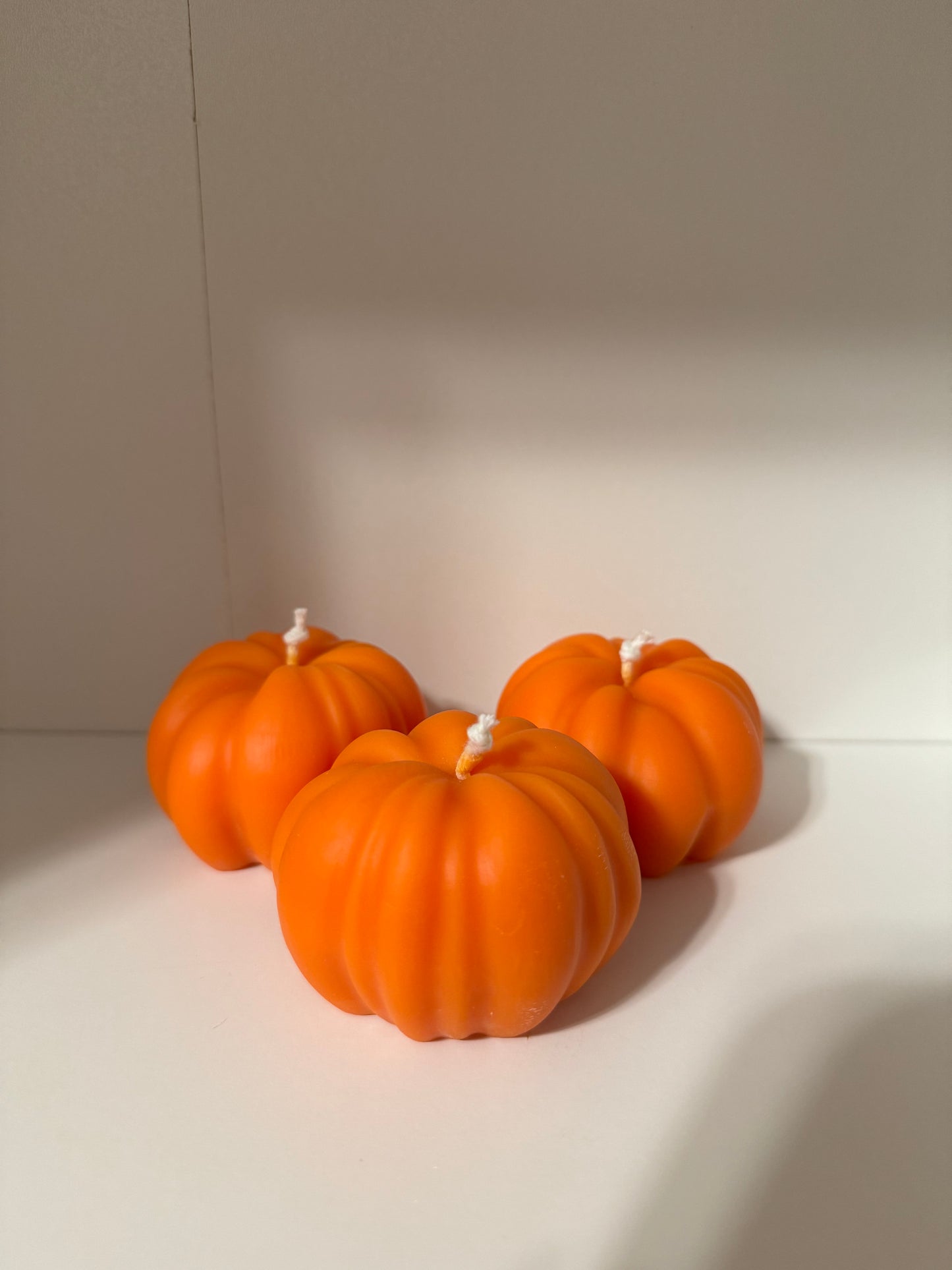 Pack of 3 Pumpkin Candles