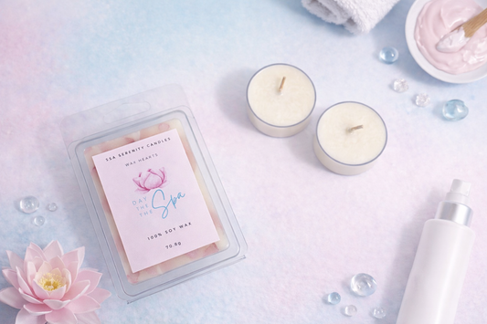 Day at the Spa🩵🧖🏻‍♀️: Wax Melts