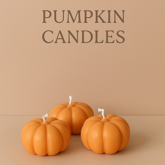 Pack 3 Pumpkin Candles