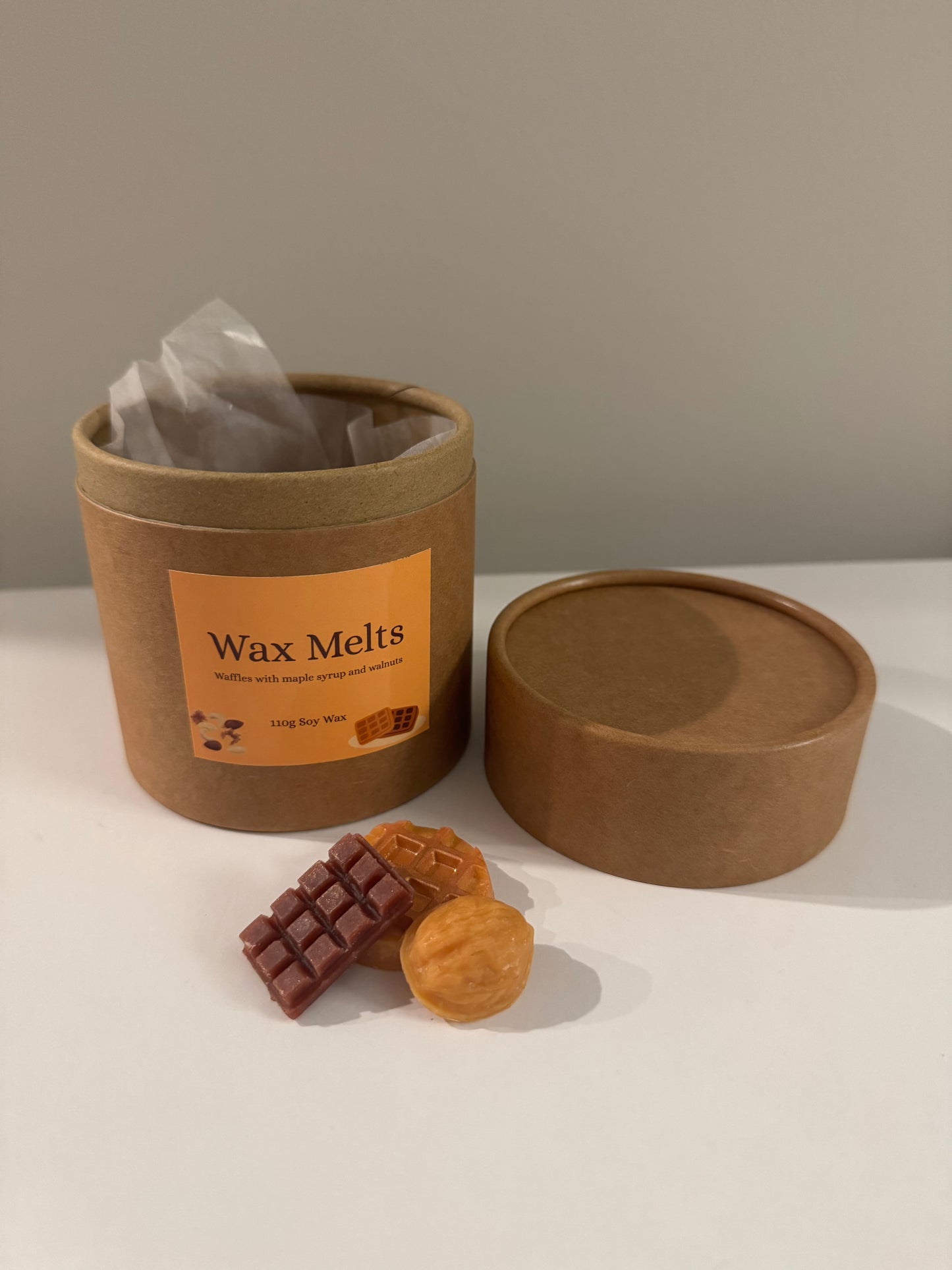 Wax Melts: waffles with maple syrup and walnuts